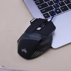 Souris optique gaming filaire - LED - 5500DPI