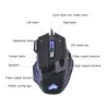 Souris optique gaming filaire - LED - 5500DPI
