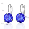 Boucles d'oreilles élégantes - avec zircone cubique