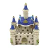 Mini white-blue castle - aquarium decorationDecorations