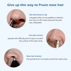 Cire épilatoire pour le nez - set