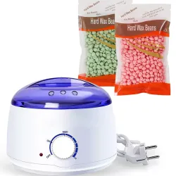 Chauffe-cire à épiler - avec grains de cire