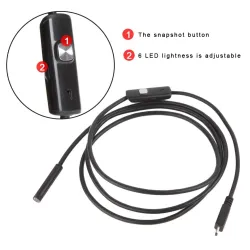 Mini caméra endoscope - étanche - 6 LED - 720P - 7mm