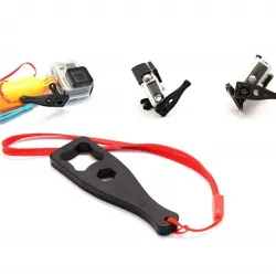 Clé en plastique - outil de serrage à vis - avec corde - pour caméra GoPro Hero