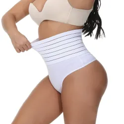 Compression du ventre post-partum - culotte amincissante - taille haute - sans couture