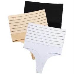 Compression du ventre post-partum - culotte amincissante - taille haute - sans couture