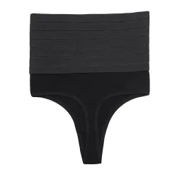 Compression du ventre post-partum - culotte amincissante - taille haute - sans couture