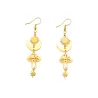 Trendy long earrings - mushroom / stars / moonEarrings