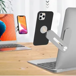 Support de téléphone pour écran d'ordinateur / portable - réglable