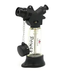 Briquet à gaz transparent - rechargeable