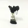 Briquet à gaz transparent - rechargeable