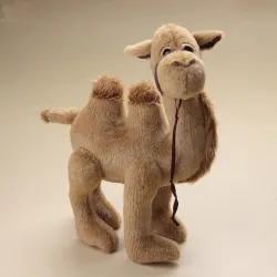Ours en peluche de style arabe - avec chameau - jouet en peluche