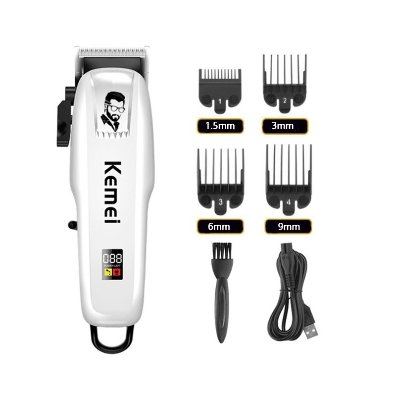 KM-PG809A Kemei - electric hair clipper - wireless - with combsHair trimmers