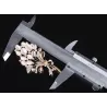 Fleur d'opale avec cristaux - broche