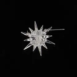 Broche étoile en cristal