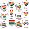 Broche design LGBT / arc-en-ciel - broche