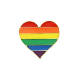 Broche design LGBT / arc-en-ciel - broche