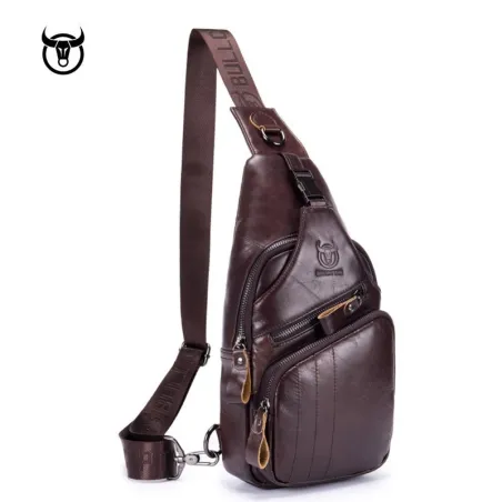Sac à dos multifonction - sac à bandoulière en cuir