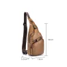 Sac à dos multifonction - sac à bandoulière en cuir