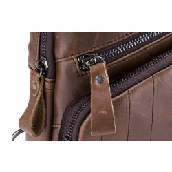 Sac à dos multifonction - sac à bandoulière en cuir