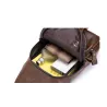 Sac à dos multifonction - sac à bandoulière en cuir