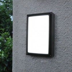 Lampe d'extérieur LED moderne - murale - avec détecteur de mouvement - étanche IP65 - 24W