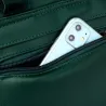 Sac à dos en cuir - avec clous décoratifs - grande capacité