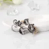 Broche double chats