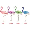 Broche flamant rose
