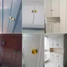 Bouton de meuble vintage - poignée - forme citrouille