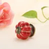 Bouton de meuble vintage - poignée - forme citrouille