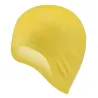 Bonnet de bain en silicone - protection oreilles / cheveux longs - imperméable - unisexe