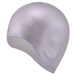 Bonnet de bain silicone - protection oreilles / cheveux longs - étanche