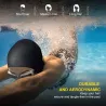 Silicone swimming cap - ears / long hair protection - waterproofSwimming