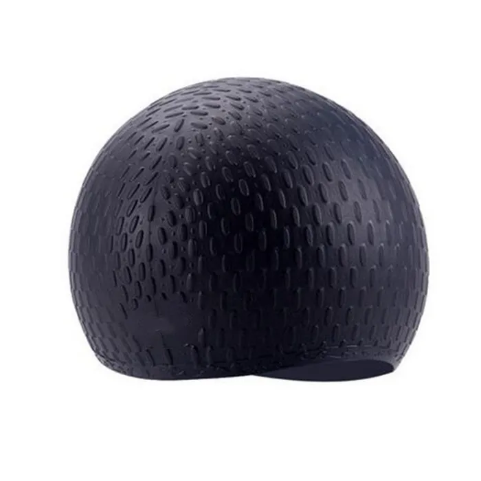 Bonnet de bain classique en silicone - imperméable