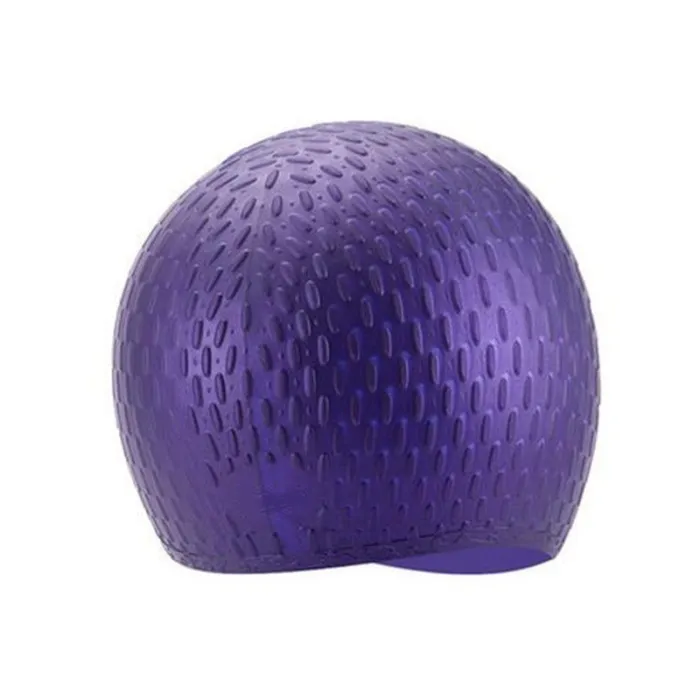 Bonnet de bain classique en silicone - imperméable