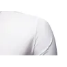 Asymmetrical long sleeve shirt - decorative golden embroideryT-shirts