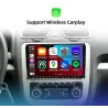 Car radio - 2 Din - 9 inch - Android 11 - 2GB - 32GB - Bluetooth - GPS - carplay - for Volkswagen Golf 5 6 PassatDin 2