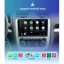 Car radio - 2 Din - 9 inch - Android 11 - 2GB - 32GB - Bluetooth - GPS - carplay - for Volkswagen Golf 5 6 PassatDin 2