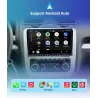 Car radio - 2 Din - 9 inch - Android 10 - 8GB - 128GB - Bluetooth - GPS - carplay - for Volkswagen Golf 5 6 PassatDin 2