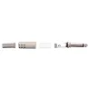 Jack audio mono 1/4" métal - 6.35mm - 75 * 15mm - 10 pièces