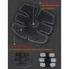 Muscle stimulator - wireless massager - slimming belt - abdominal / arms / thighs trainerFitness