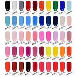 Poudre à ongles acrylique - set coloré