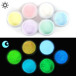 Poudre acrylique pour ongles - phosphorescente