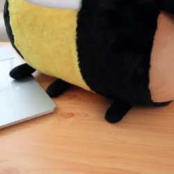 Peluche abeille / coccinelle - jouet