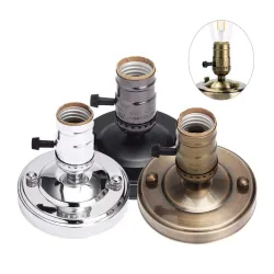 Pied de lampe antique - douille - E26 / E27