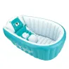 Inflatable baby bathtub - swimming pool - portable - foldable - non slip - cartoon bearSwimming