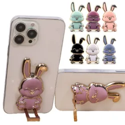 Support de téléphone pliable - support - en forme de lapin