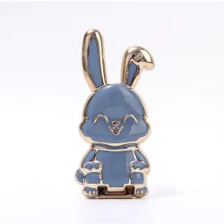 Support de téléphone pliable - support - en forme de lapin