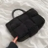 Sac à main peluche tendance - grande contenance